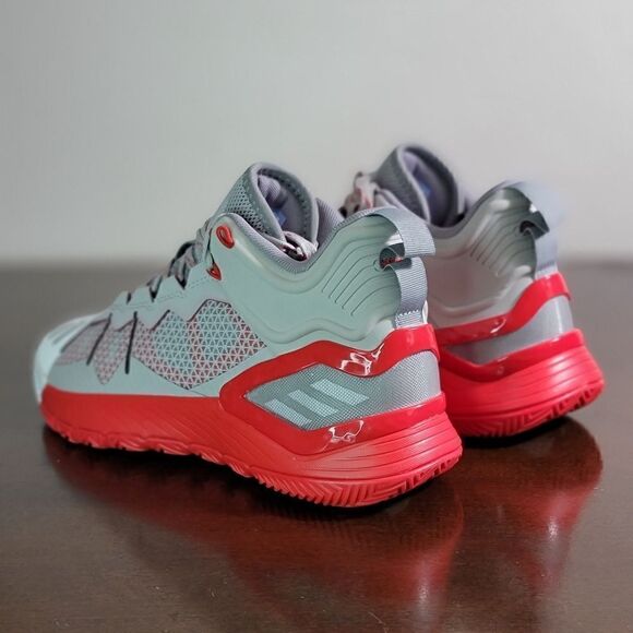 Adidas D Rose Son Of Chi MVP Godspeed Derrick Basketball Shoe Size 8.5 Grey Red